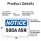 Signmission Soda Ash, 18 in W x Rectangle, Aluminum OS-2PACK-NS-A-1218-L-18355 - alternate 6
